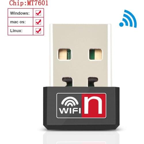 Kebidu 150Mbps Mini USB WiFi Adapter Wi-Fi Adapter For PC USB Ethernet WiFi Dongle 2.4G Network Card Antena Wi Fi Receiver