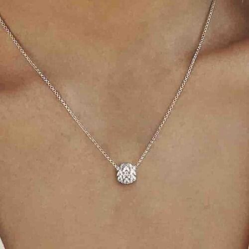 Fashion Charm Copy 1:1 Copy, Couture Necklace With Loop Pendant Women 2021 Jewelry Gift With Logo