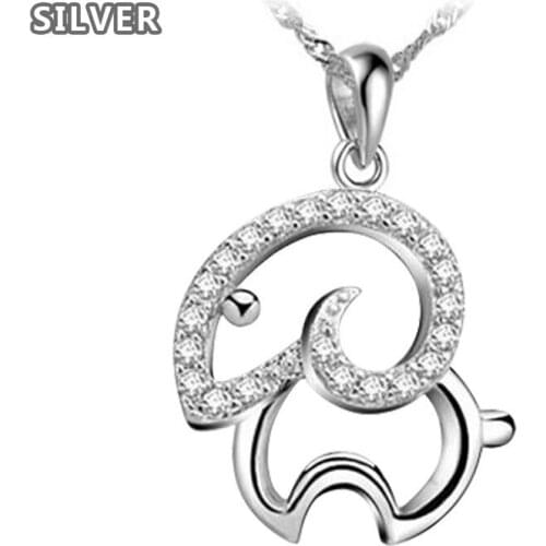 The new 2015 lucky this life in the s copperplating silver pendant microscope sheep pendant sautoir act the role ofing is tasted