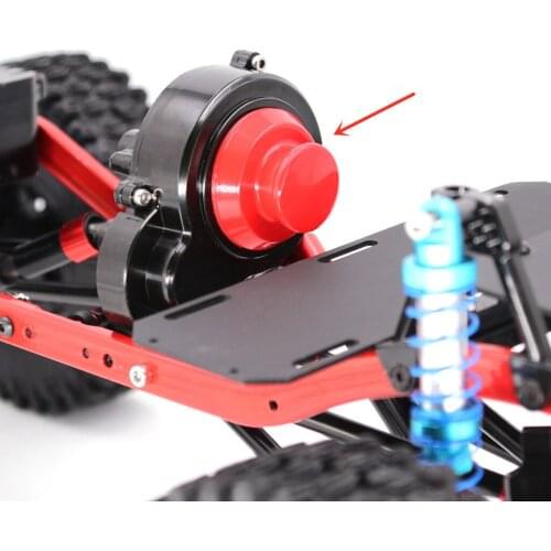 Upgrade Reverse Transmission Box Car Frame for SCX10 Wrangler RC Crawler