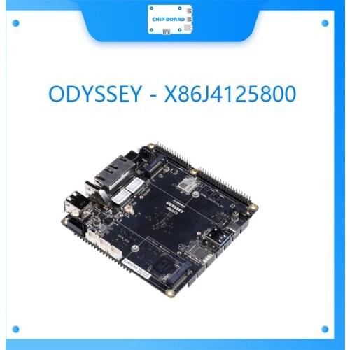 ODYSSEY - X86J4125864 Most expandable Win10 Mini PC (Linux and Arduino Core) with 8GB RAM + 64GB eMMC (TELEC)