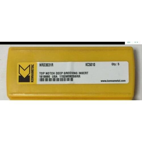 ORIGINAL 10PCS CARBIDE INSERT NRD3031R KCU10
