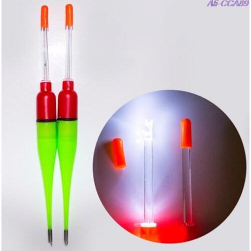 Fishing Float LED Electric Float Light + Battery Deep Water Float Fishing Tackle Bobber Fishing Gear With electrons
