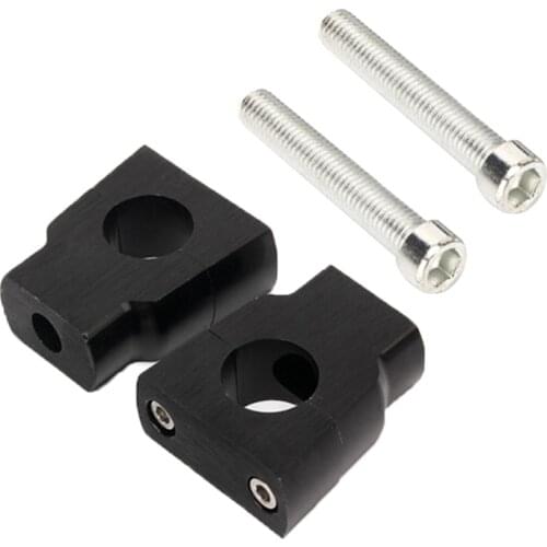 Universal 7/8" 22mm Motorcycle HandleBar Mount Clamp Riser Aluminum Alloy Handle Bar Risers Clamps Motorcycle Accessories