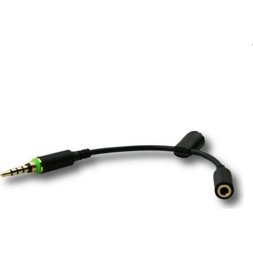 LBSC2 Pack Waterproof Headphone Cable 3.5mm Audio Adapter for Lifeproof Fre and Nuud Case of iPhone 6/6 Plus, 6S/6S Plus (Black)