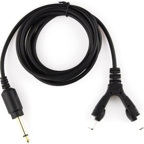 High Quality Tattoo Mini Clip Cord Connect Rubber Silicone 2M For Tattoo Power Supply Footswitch Tattoo Machine