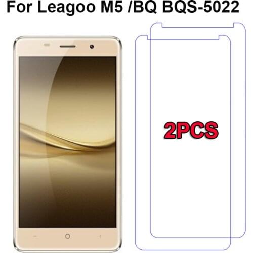 2PC Leagoo M5 Tempered glass Ultra-thin Protective Film Explosion-proof Premium Screen Glass For Leagoo M5 5.0/ BQ BQS-5022 Bond