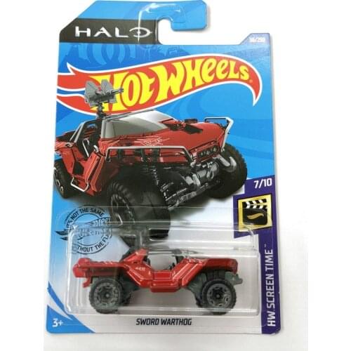 2020-36 Hot Wheels 1/64 Car SWORD WARTHOG Metal Diecast Model Car Kids Toys Gift