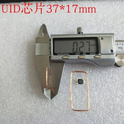 37*17mm UID changable COB chips IC chip and antenna 13.56MHz ISO14443A 10pcs/Lot