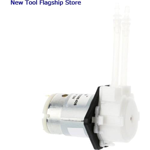 New DC 12V D3 Peristaltic Dosing Pump 3x5mm DIY Head Tube For Lab Analytical Liquid