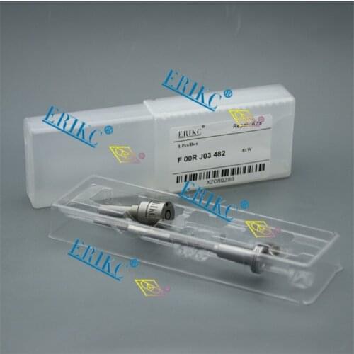 ERIKC Common Rail Injector Repair Kits F00RJ03482 Nozzle DLLA142P1709 Valve F00RJ01941 for Cummins 4940640 Inyection 0445120121