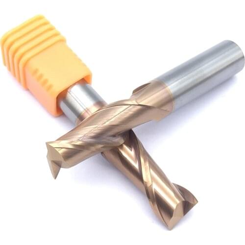 Milling Cutter 1PCS HRC60 2F 12.0XD12X75L Tungsten Steel Maching Milling Machine Tools For Steel Woodworking CNC Endmill Alloy