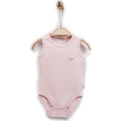 KitiKate Organic Basic Undershirt Body Baby Boy 77466 Pink