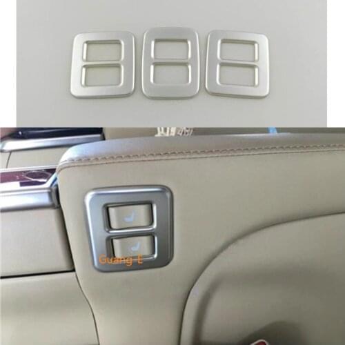 For Toyota Alphard Vellfire 2016 2017 2018 2019 2020 Car Trim Rear Middle Seat Adjustment Button Switch Adjust Upside Frame