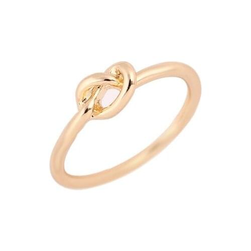 Wholesale 30pcs/lot Minimalist Band Love Knot Ring Simple Initial Fashion Rings Knuckle Rings For Women Girls Can Mix Color