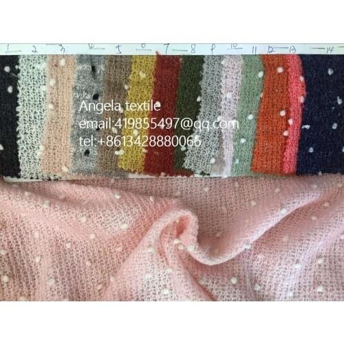 Dots small balls Knit Fabrics Width160CM Knit Bobble Fabric for baby Newborn Photography Backdrop props fabrics