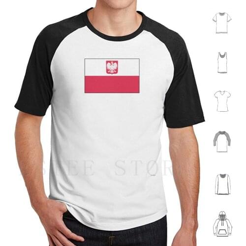 Polish Flag State & Civil Stickers , Gifts And Other Products T Shirt Men Cotton 6Xl Flag Poland Flag Of Poland Poland Flag