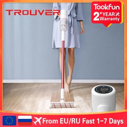 New New TROUVER Handheld Vacuum Cleaner SOLO 10 For Home Car Wireless Sweep Multi functional Brush 18000Pa cyclone Suction Dust