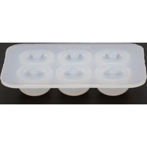 One Pack S925 Beads Cap Silicone Mold Kit Add-a-Bead Bracelet Beads Jewelry DIY T84A