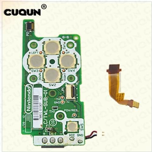 Original ABXY Key Board Power Switch Board Replacement for NintendNDSi Switch Power ABXY Keyboard forNDSI Console