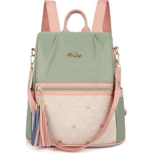 Backpack Girl Black Leather Backpack for Teenager 2021 Female Backpacks for Women of Original Brands Fashion Bags for Women Bag