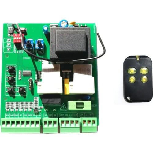 Universal Replacement Circuit Control Board for Sliding Gate Opener 220v Remote Control optional