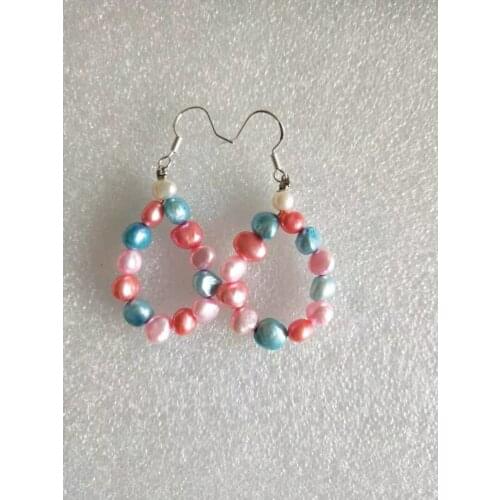 Vintage Water Drop Stering Sliver Hooks Earrings women girl jewelry SE05