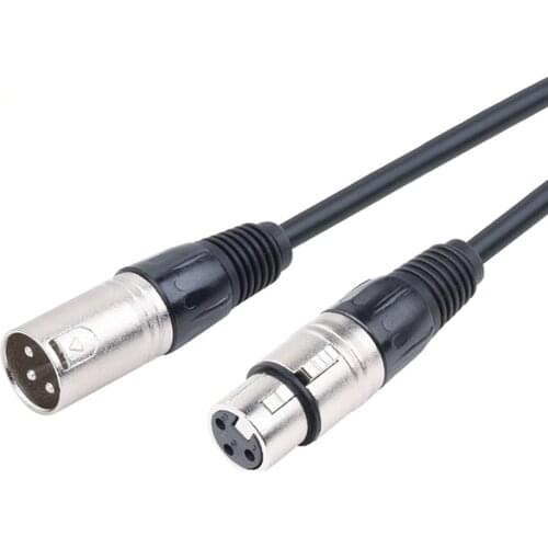 XLR 3Pin Mic Cable Cord Microphone Audio Male to Female Shielded Phone Audio line for Microphone,amplifier,mixer,speakers,sound