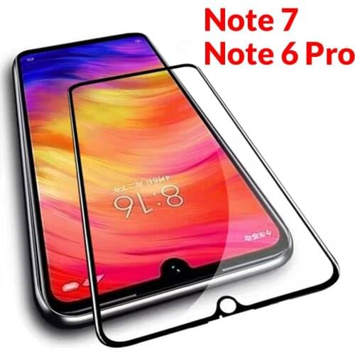 Protective Glass For Xiaomi Redmi Note 7 Case Tempered Glass For Xiaomi Xiomi Ksiomi Xaomi Redmi Note 7 6 6Pro Note7 Phone Cover