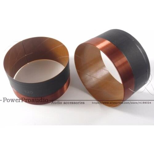 2pcs /lot 125mm Horn Speaker Bass Voice Coil Woofer Sound Driver BASS Voice Coil 2 layers