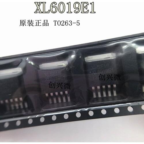 10PCS XL6019E1 TO263-5 XL6019 5v-40v 5a step-up dc power converter original products