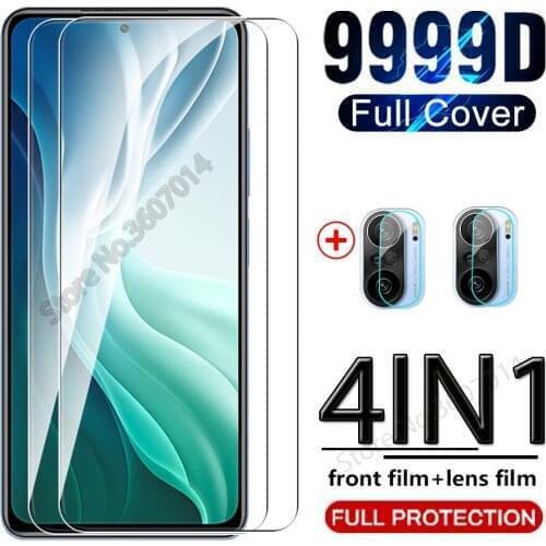 4in1 Full Cover Xiomi Mi11i Protective Tempered Glass FOR Xiaomi Mi 11i 11 i i11 6.67" 2021 Phone Screen Protector Camera Film