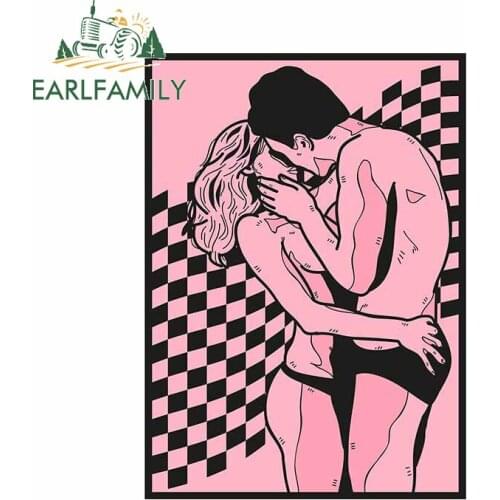 EARLFAMILY 13cm x 9.5cm for Warm Stickers Kids Room Motorcycle Helmet Fine Decoration Car Styling Scratch-proof JDM SUV Decal