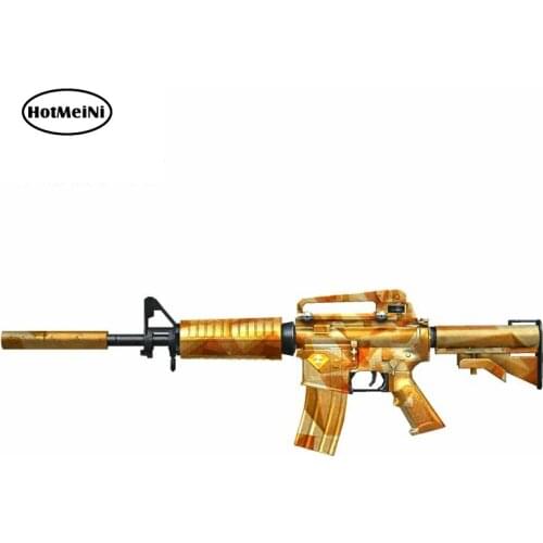 HotMeiNi 13cm x 4.2cm For M4A1-S Body for Car Stickers Laptop Fine Decal Vinyl Material Waterproof Motorcycle Decoration