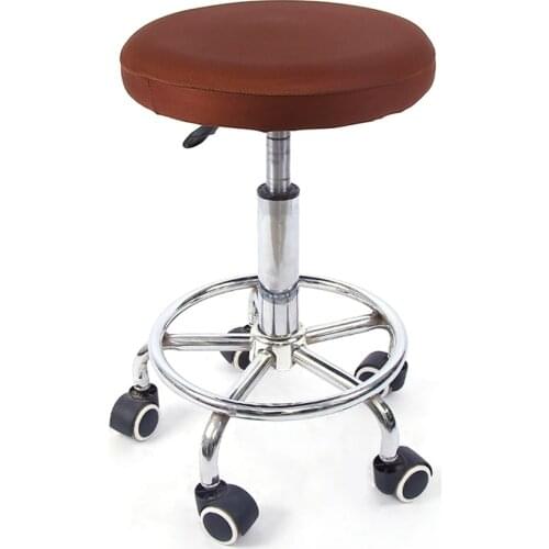 Round Chair Cover Bar Barbershop Stool Cover Elastic Seat Cover Home Chair Slipcover Round Chair Protector Bar Stool 29