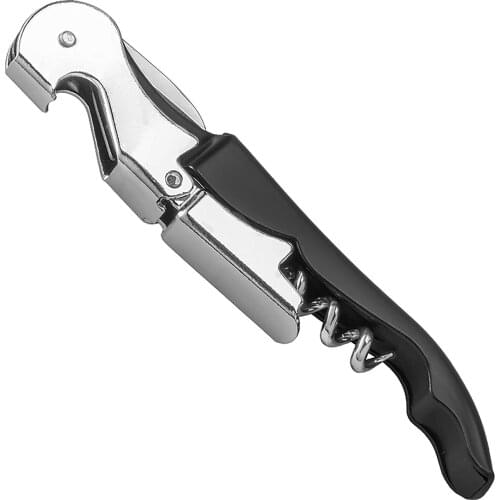 Multifunction Wine Opener with Foil Cutter Beer Bottle Cap Opener Professional Wine Key Corkscrew for Servers and Bartenders