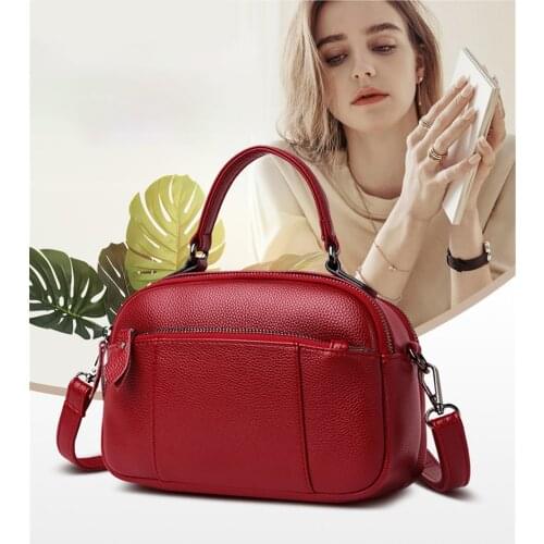 2021 New Women Shoulder Bag Designer Crossbody Bag Real Leather Messenger Bag Luxury Handbags Women Bags