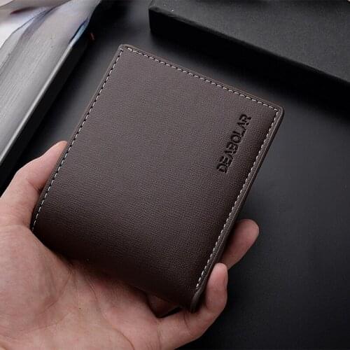 Hot New Wallet Mens Wallet Leisure Short Horizontal Mens Wallets Purses for Men wallet for men