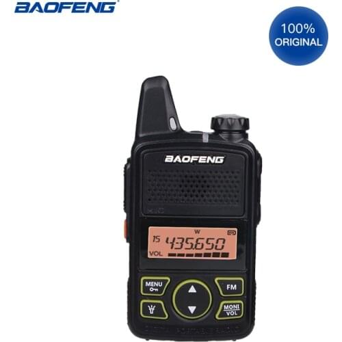 2019 baofeng t1 walkie talkie mini Handheld Two Way Radio Comunicador Micro USB Transceiver For Hotel Restaurant Barbershop