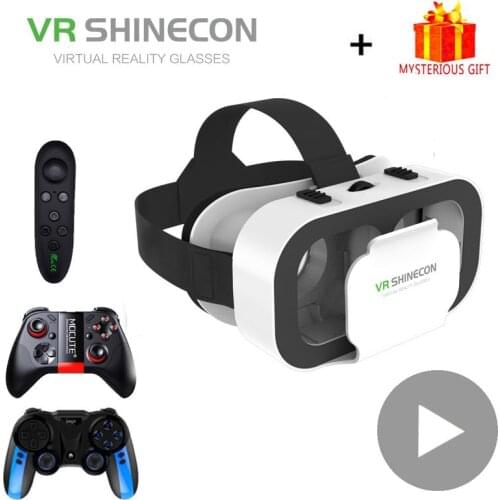 Brand new VR Shinecon helmet 3D glasses virtual reality smartphone smartphone headset goggles Casque Wirth Viar binoculars game