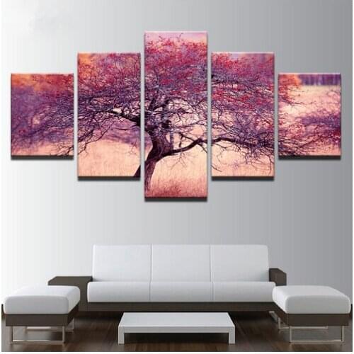 Modern Canvas Painting HD Printed Wall Art Frame Modular Pictures 5 Pieces Abstract Guitar Music Poster Living Room Decor