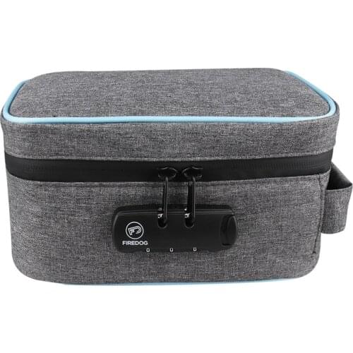 Smell Proof Bag with Combination Lock Odor Proof Stash Case Container for Herbs Medicine Lock Box Travel Storage Case 8 layers