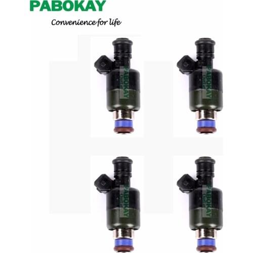 4 pieces x Fuel injector For DAEWOO Nexia Lanos Espero Nubira 1.5 1.6 16V 17109450 FJ10624-11B1 251740240