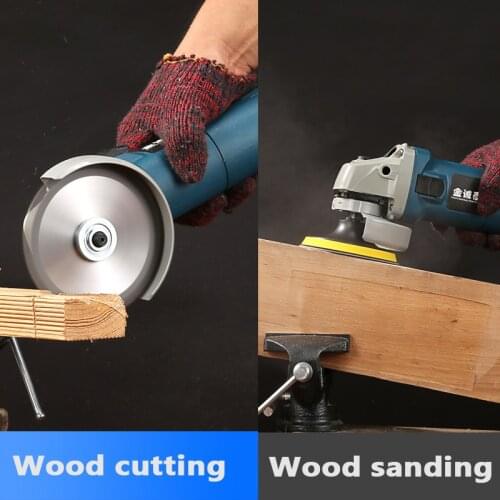 JINRUI Electric angle grinder 710-860W 220V 100mm angle electric tool for grinding, cutting and grinding metal and wood