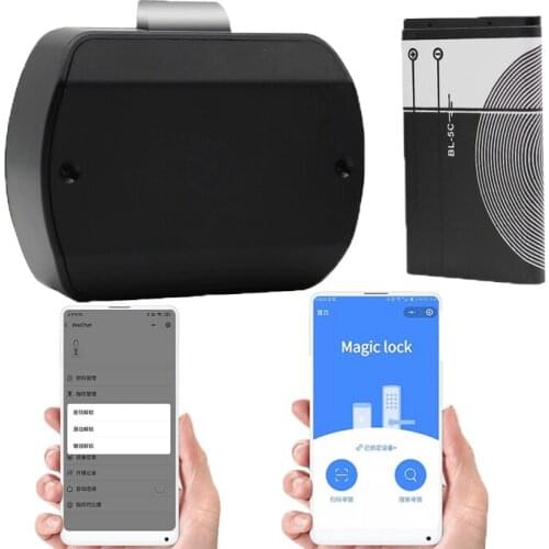 Smart Electric Bluetooth Cabinet Lock Battery Power Mobile App Control For Shoe Storage Cabinet Letter Box Door Furniture Drawer