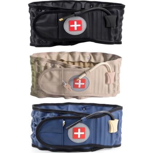 Lumbar Traction Device Decompression Lumbar Support Belt Waist Traction Brace Spinal Relief Belt Backach Pain Release Massager