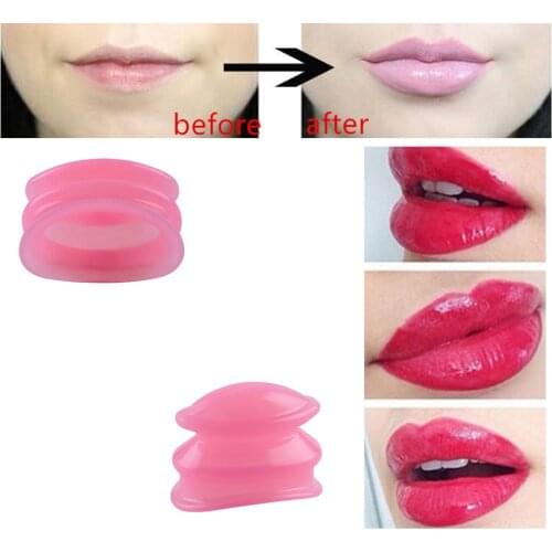 Women Silicone Sexy Full Lip Plumper Lip Enhancer Device Nipple Increase Lips Lip Plump Body Cupping Cups Tool Lipstick Hot Sale