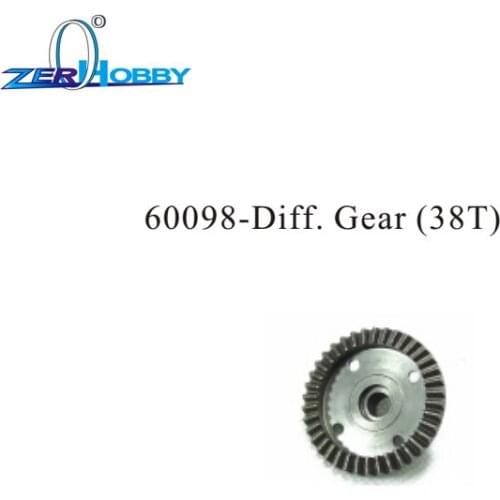 HSP RACING RC CAR ACCESSORIES SPARE PART NO. 60098 DIFFERENTIAL GEAR 38T FOR 1/8 SCALE ON ROAD DRIFT CAR ITEM NO. 94066