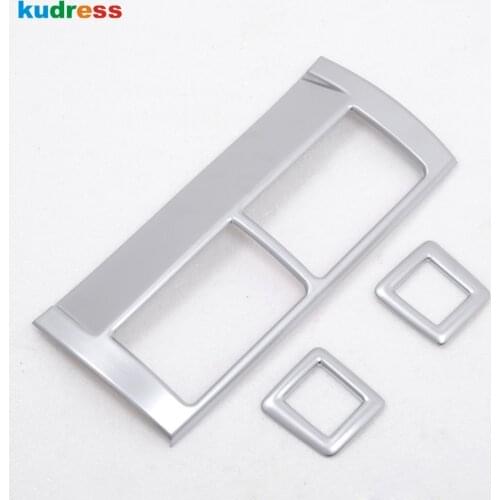 Car Interior Accessories For Toyota Camry 2015 2016 ABS Matte Front Center Console Air Vent Outlet Cover Trim Decoration Frame