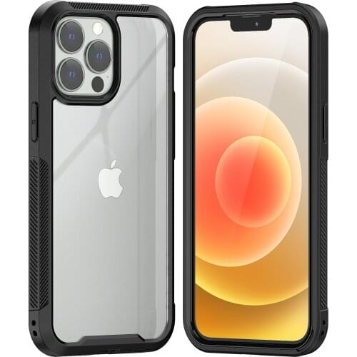 PC+TPU Military Shock Absorption Case For Samsung S20 Ultra S20 Plus S20 Transparent Ultra-Thin Protective Cover